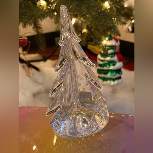 Simon Pearce Glass Evergreen - Christmas Decoration